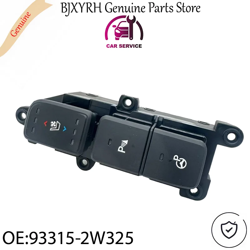 

933152W325 Parking Brake & Seat Heating Control Switch Electronic Handbrake for Hyundai Santa Fe DM 2013-2019 OEM 93315-2W325