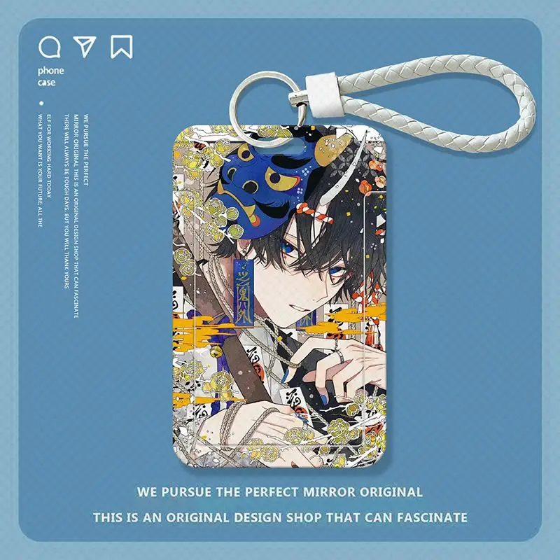 Natsume Yuujinchou Card Holder Natsume Takashi Card Protective Cover Cute Anime Goods Collection Kawaii Card Case Friend Gift