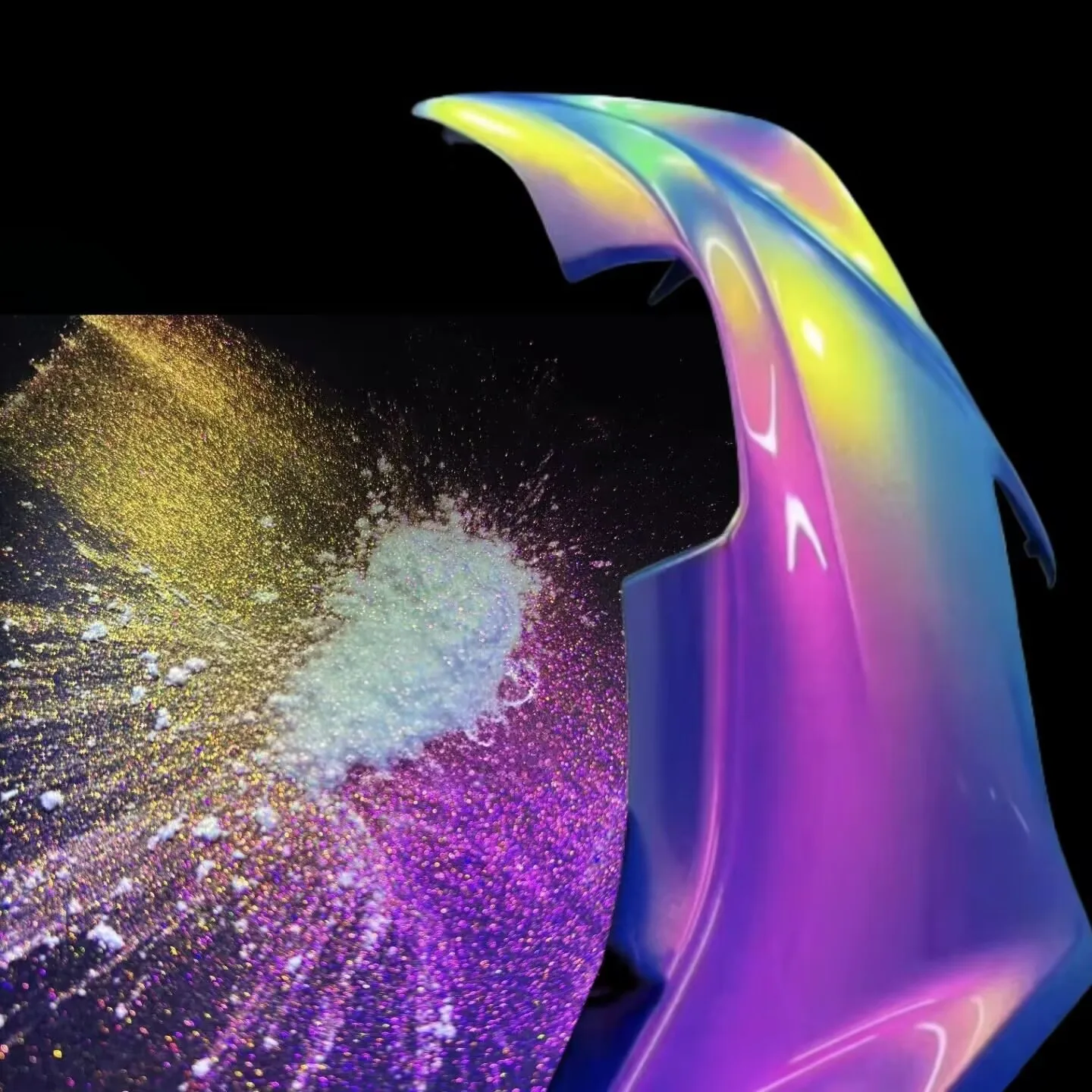 Aurora Rainbow Super Shifting Chameleon Pigment Powder Hypershift/Supershift/ Color Shift Car Paint Pigment Powder 105