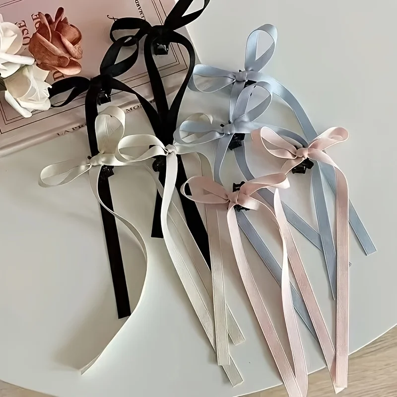 8pcs Fashion Simple and Premium Butterfly Knot Hair Clip For Women Girls Party Hair Accessories