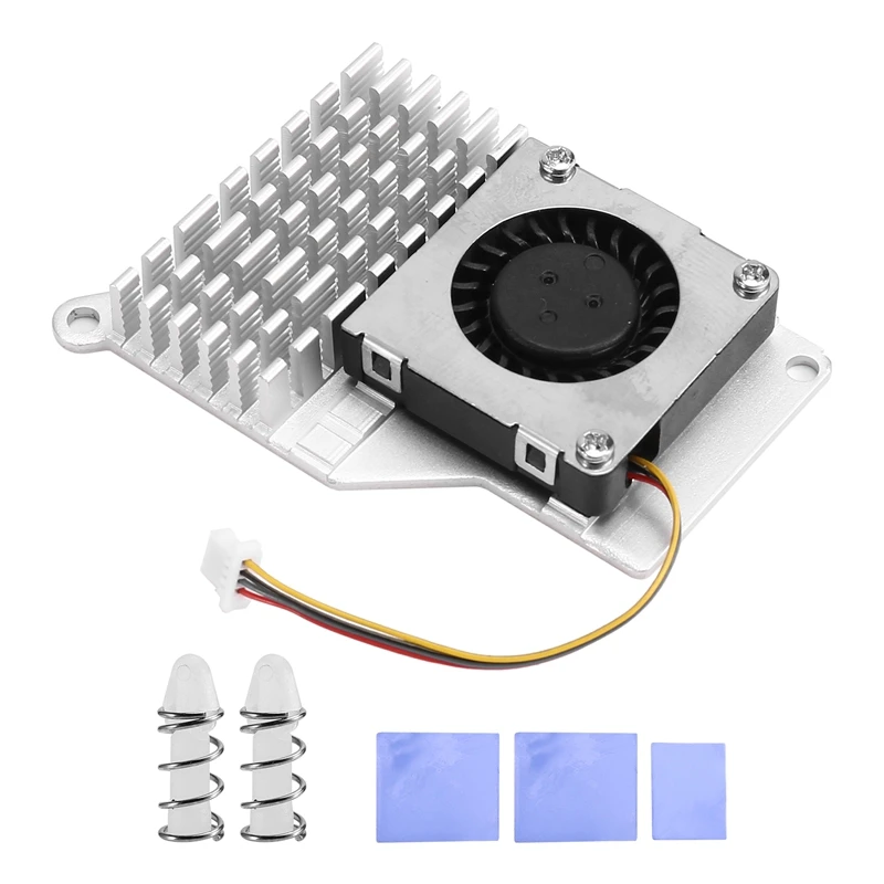 

For Raspberry Pi 5 Pi5 Active Cooler With Speed Cooling Fan Radiator Heatsink