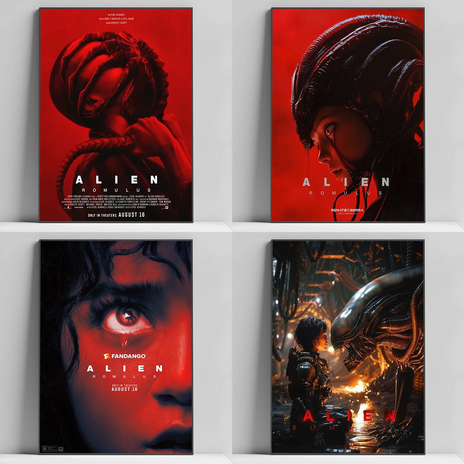 

Alien Romulus Poster Canvas Wall Art Prints Home Decoration Room Decorative Paintings Vintage Interior Posters Decor Decorations