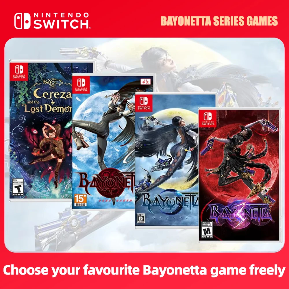Bayonetta Series 1 2 3 Bayonetta - Cereza lost Demor - Nintendo