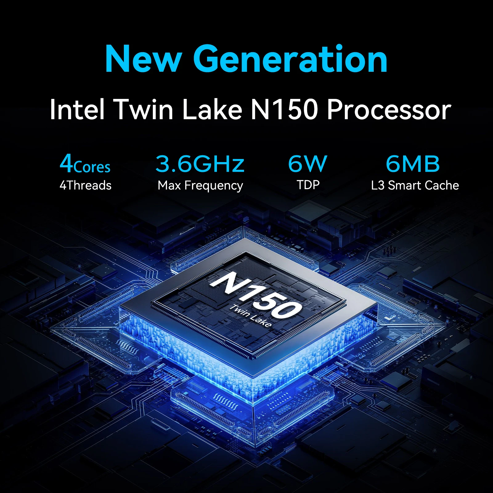 Mini pc M10S N150 (hasta 3,6 GHz) 12GB DDR5 RAM 16TB M.2 SSD Dual 2,5G LAN Business Mini computadora de escritorio 4K WiFi6 BT5.2