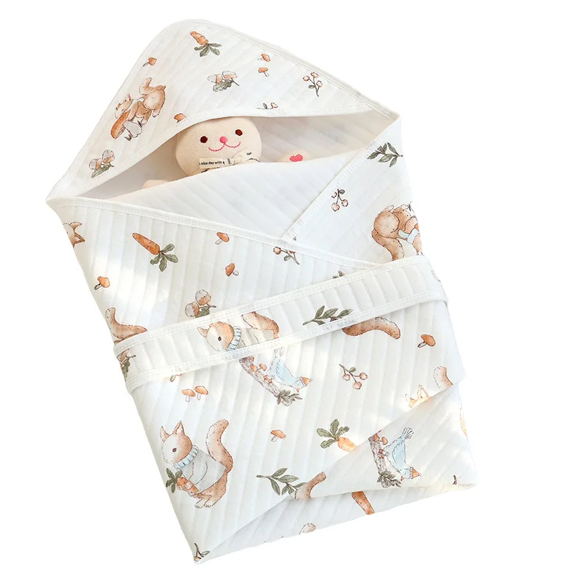

1pc Baby blanket, newborn delivery room blanket, breathable, washable, baby's outdoor blanket