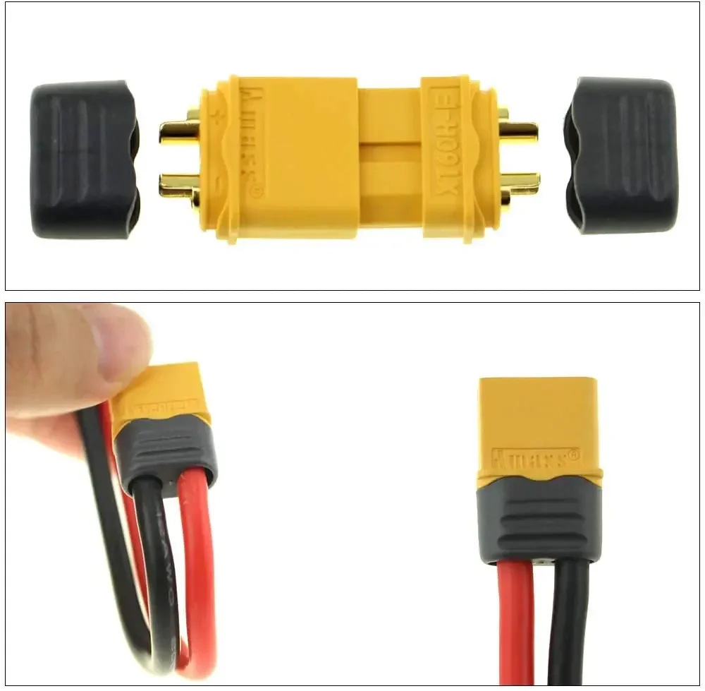 Verzamel 20 Paar Xt 60H Bullet Connector Plug Upgrated Van Xt60 Schede Vrouwelijk & Mannelijk Verguld Voor Rc-Onderdelen