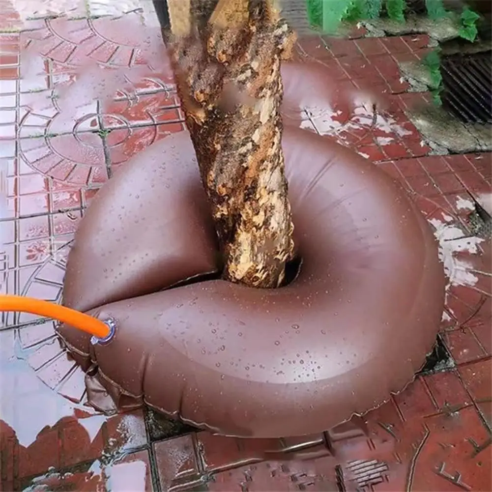 10/15 Gallons Tree Watering Bag 60/90cm Diameter Slow-Release Drip Rings Anti-UV Automatic Irrigation System For Trees Shrubs