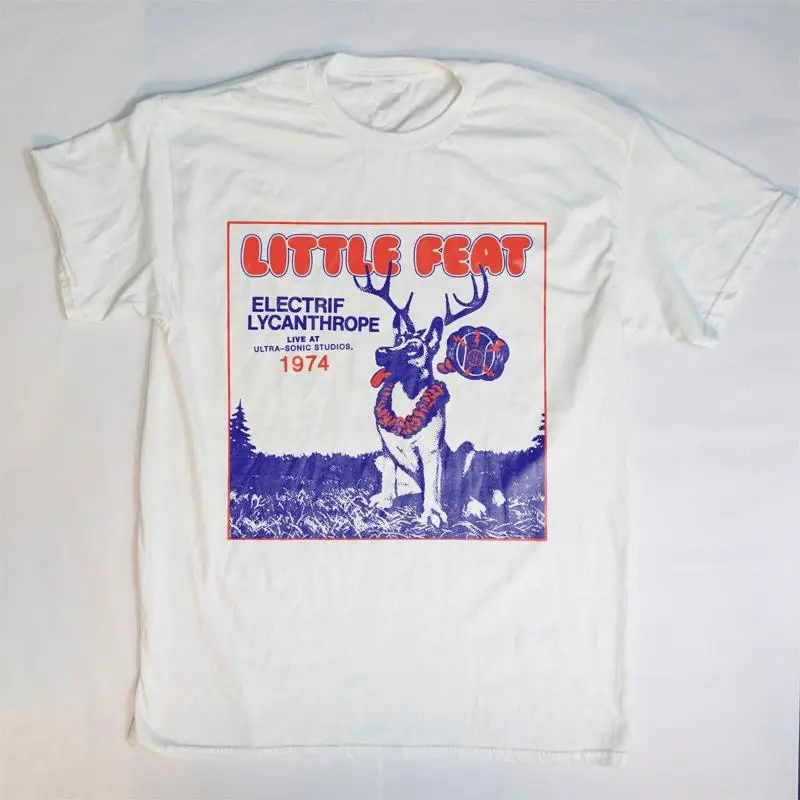 

Белая футболка Little Feat Electrif Lycanthrope Album, размер S 5Xl