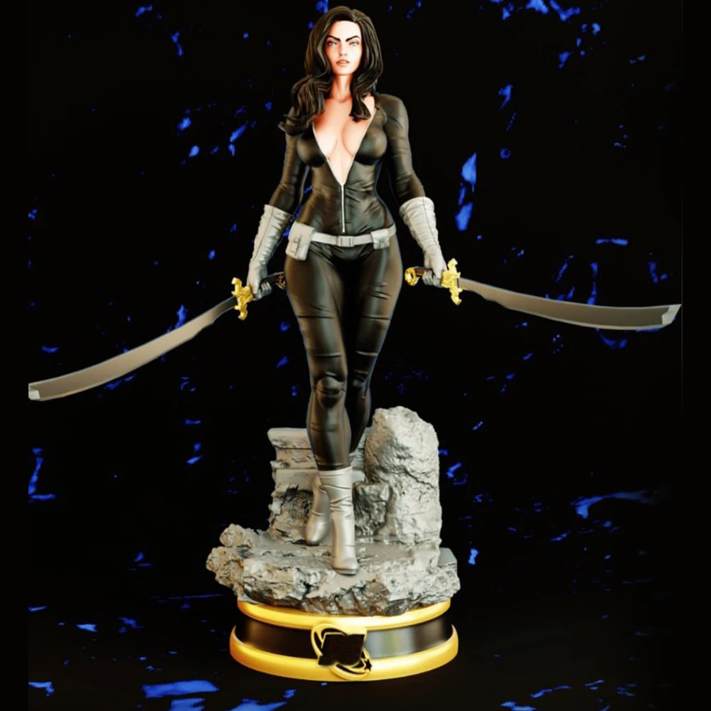 

Devil's Daughter Resin Model Kit 3d Print Doll 1/24 Unassembled Resin Figure Statue Kits Unpainted Toy Gk Play Set