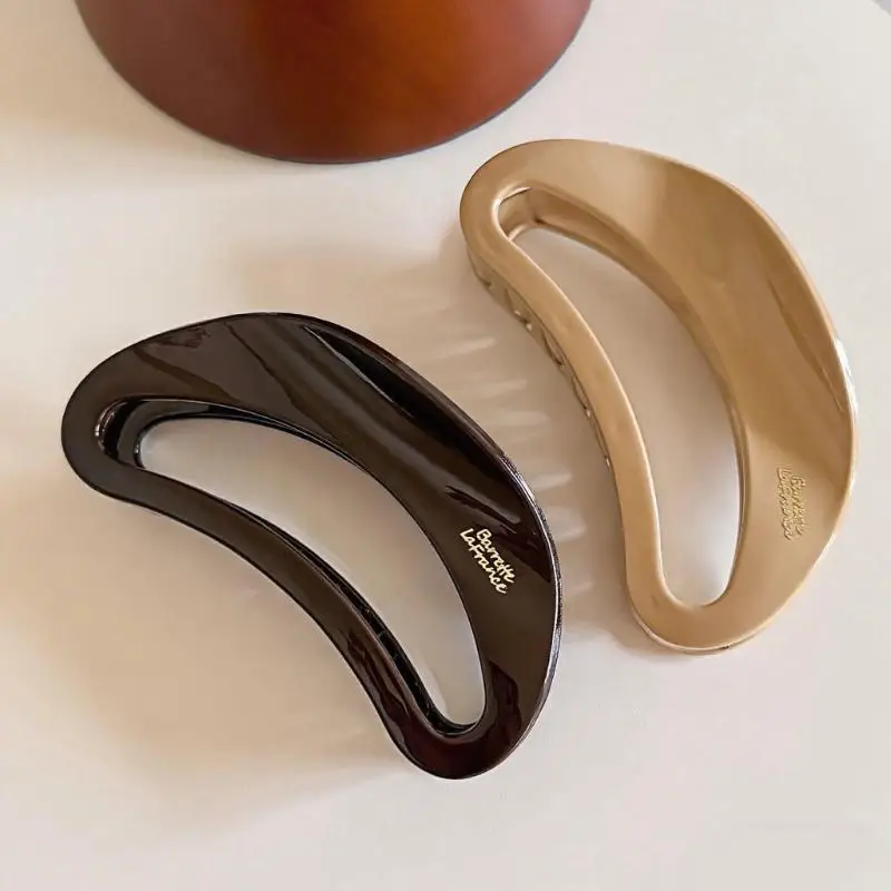 Große Krabben-Haarspangen, Haarklammer im Retro-Koreanischen Stil, Einfache Haarnadel, Modische Haaraccessoires für Frauen und Mädchen – Detail 15