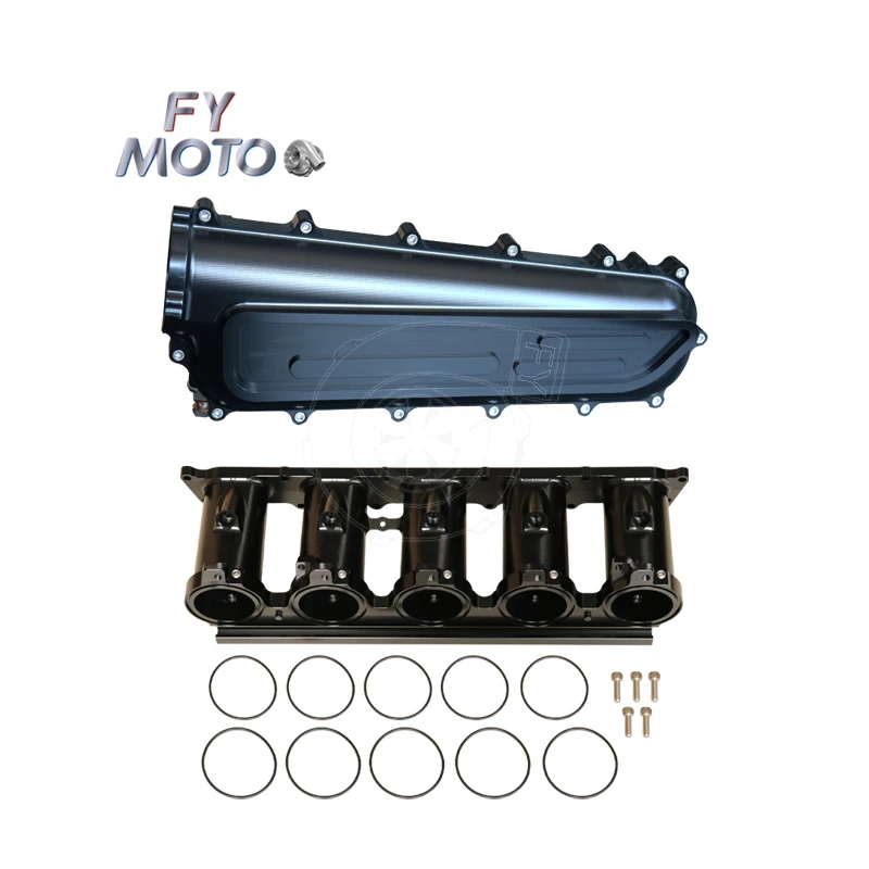 NEW Full CNC Machine Aluminum Intake Manifold & Intake Runner For RS3 8V & TTRS 1000HP