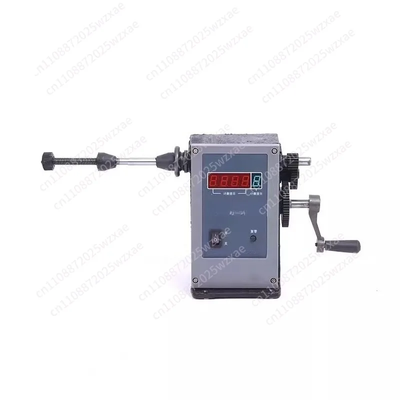 Hand crank hand crank electronic counter winding machine coil winding machine automatic counting general purpose minicomputers