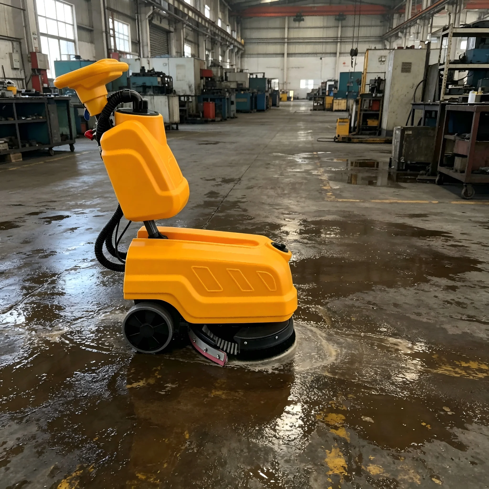 Walk-Behind Floor Scrubber Dry - Floor Scrubber Machine Walk Behind recension och pris