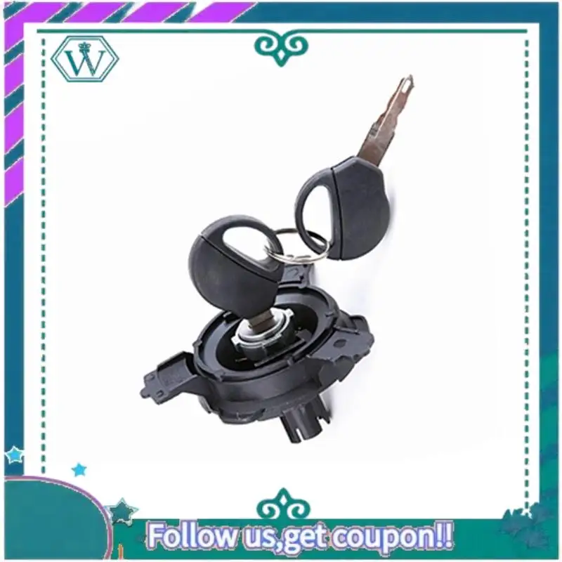 

AA92-Fuel Tank Inner Cover Car Oil Tank Cap For 206 207 Citroen C2 Fuel Tank Cover Lock With Two Keys 1508H2