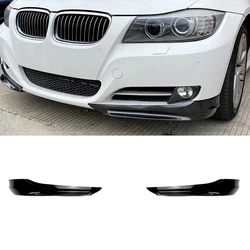 Front Bumper Lip Spoiler For BMW 3 Series E90 E91 LCI 320i 330i 2009-2012 Front Bumper Protector Lower Blade Splitter