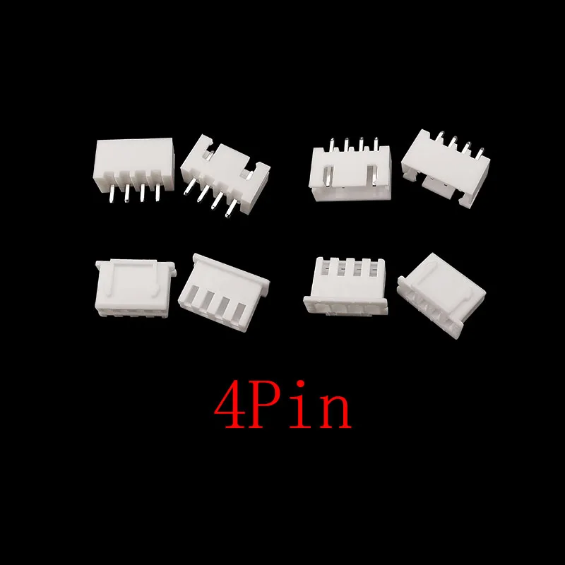 50Sets JST XH 2.54mm Pitch 2/3/4/5 Pin Male Plug Female Socket Housing Terminal Kit Pin Header JST Connector XH2.54 DIY Kits