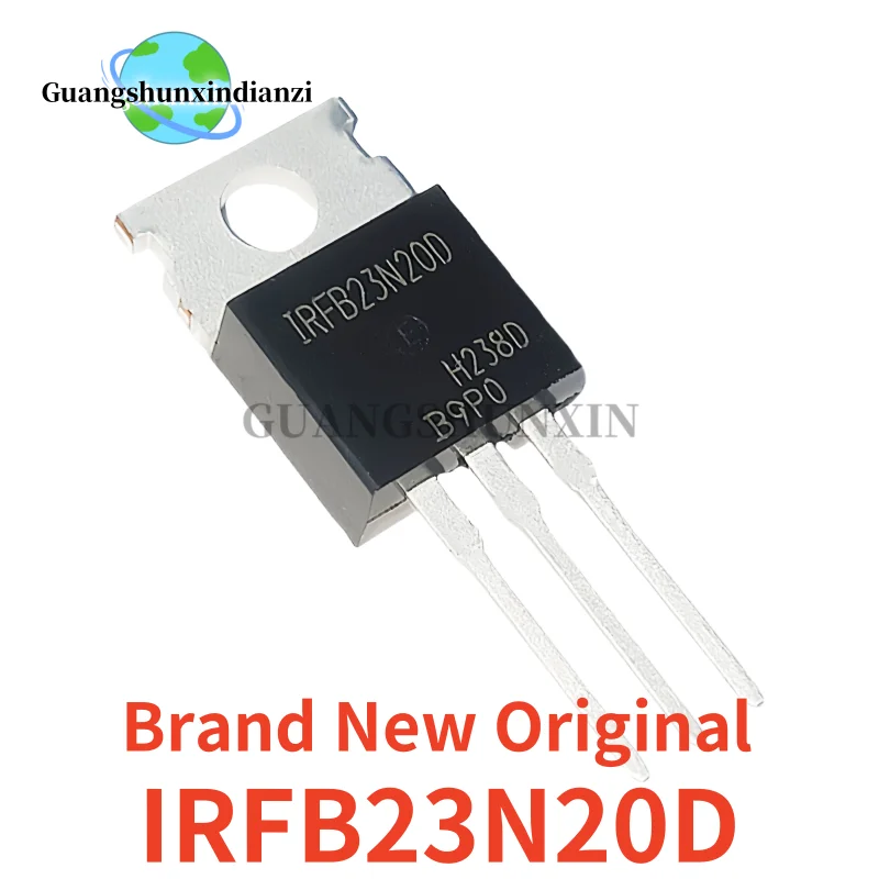 5-10-20PCS IRFB23N20DPBF IRFB23N20D TO-220 IRFB23N20 B23N20D 200V 24A MOSFET Best Quality In Stock