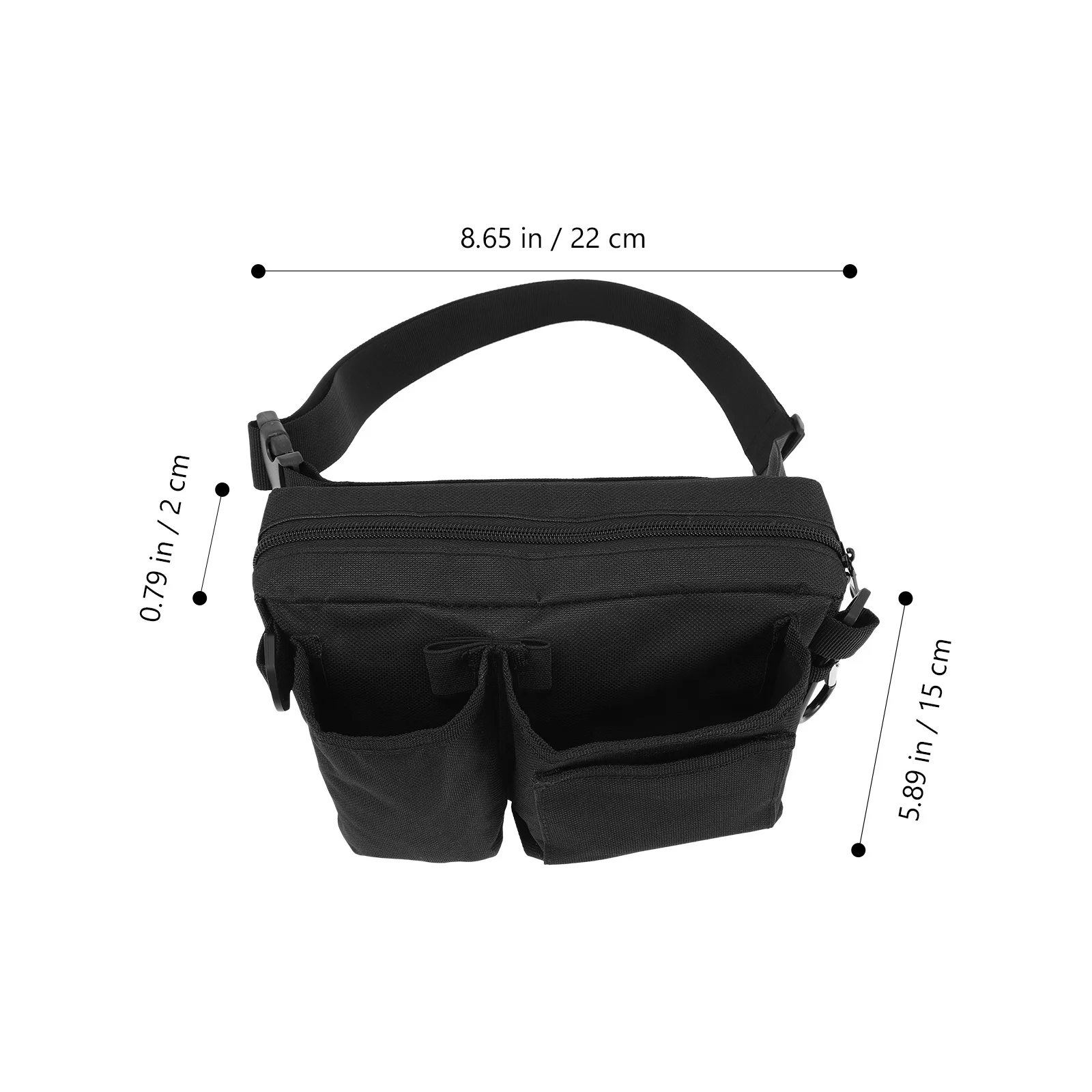 

Electrician Tool Bag Multi-Functional Oxford Cloth Tools Storage Bag Organizer Small Lightweight Tool Tote for Electricians