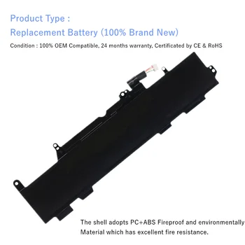 Baterie pro notebooky HP EliteBook 730, 735, 740, 745, 755, 830, 840 G5 (HSTNN-LB8G, HSTNN-IB8C, HSN-I12C, HSN-I13C, HSN-I16C) 10 nejlepší prodej Baterie pro HP EliteBook 840 - №3