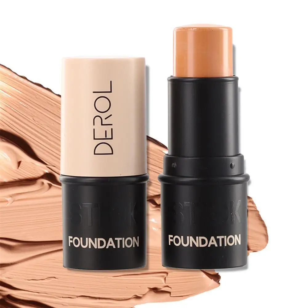 Full Coverage Concealer Waterproof Sweatproof Long Lasting Cover Dark Circles Imperfections for a Natural Facial Makeup S8J5