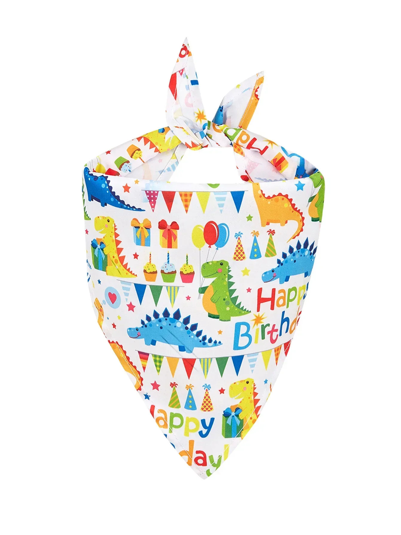 Birthday Day Dog Bandana Christmas Dog Triangle Scarfs Bibs Dog Beach Bandanas for Small Medium Dog Accessoires