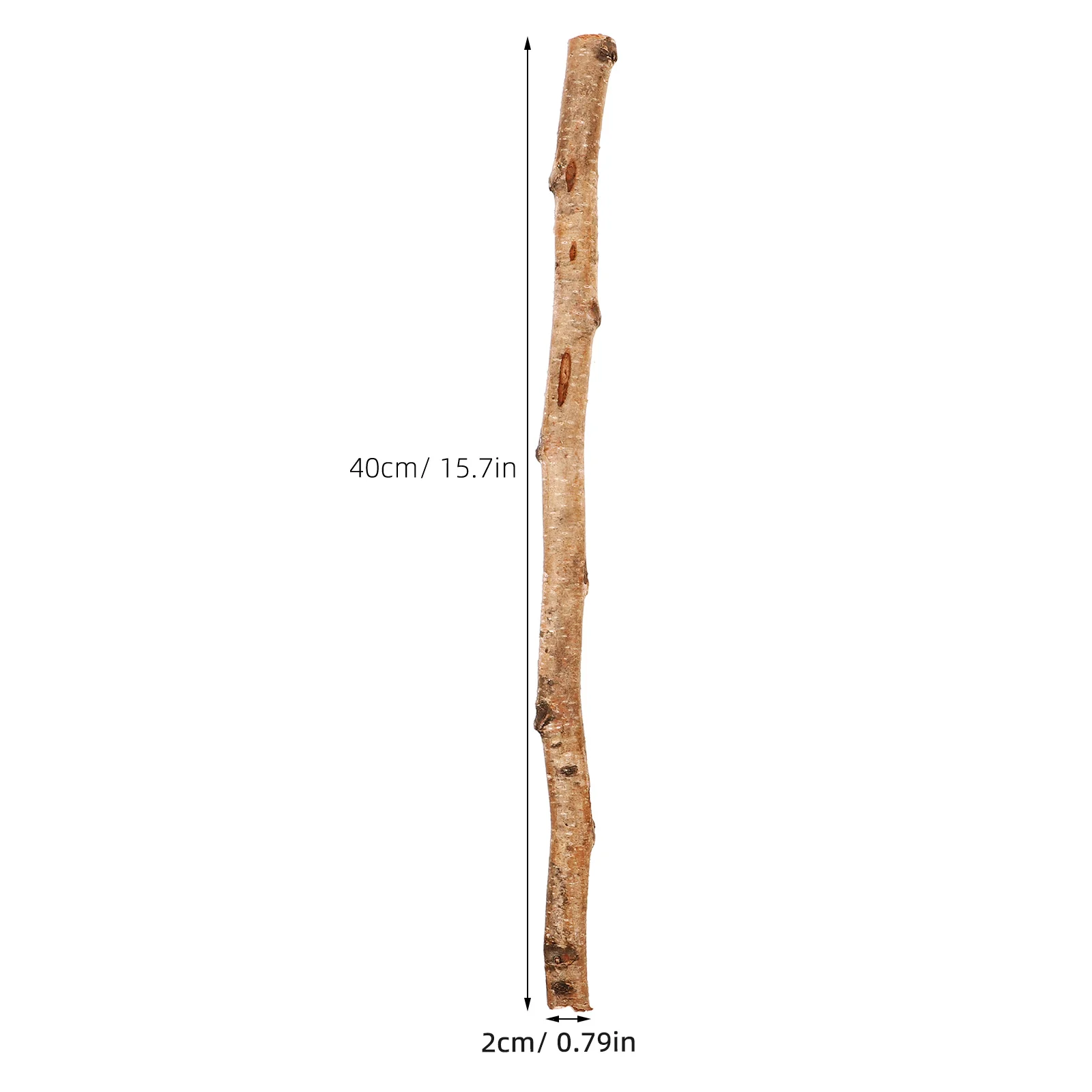 6 Pcs Birch Branches Decor Bark Stick Home Decoration DIY Wood Sticks Vase Kit Fish Tank