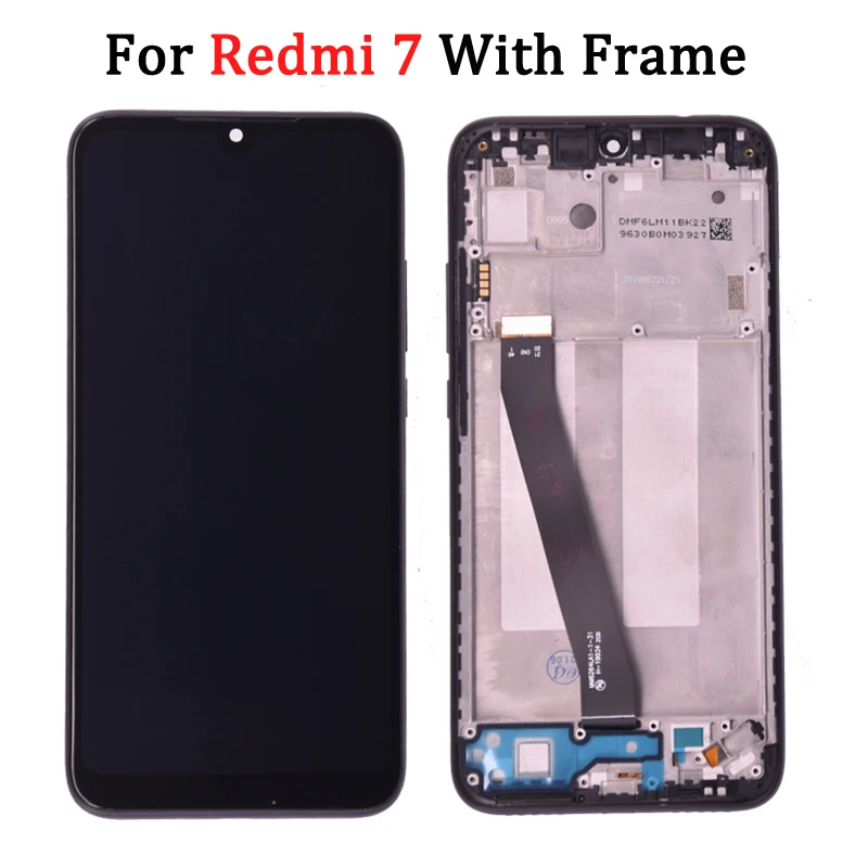 Touch Screen Painel Digitador para Xiaomi Redmi 8, Original Display Peças De Reposição, LCD, 7A, 8A