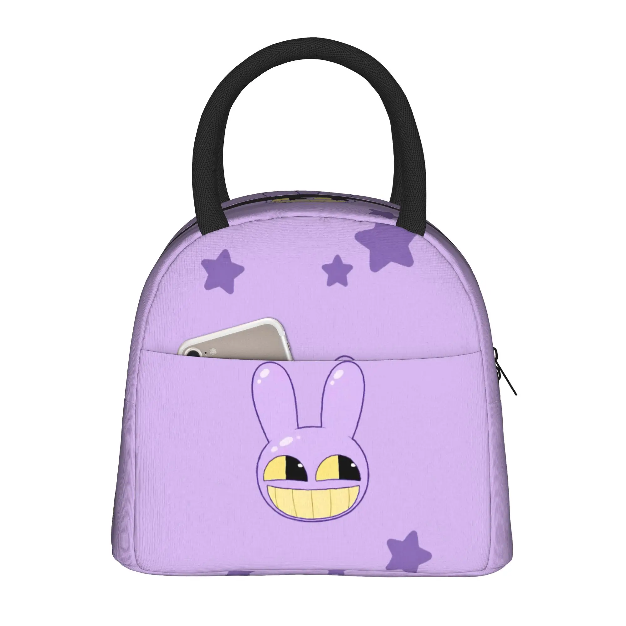 Jax Cartoon Digitals Circus  Insulated Lunch Bags Thermal Bag Lunch Container Tote Lunch Box Bento Pouch Beach  Picnic