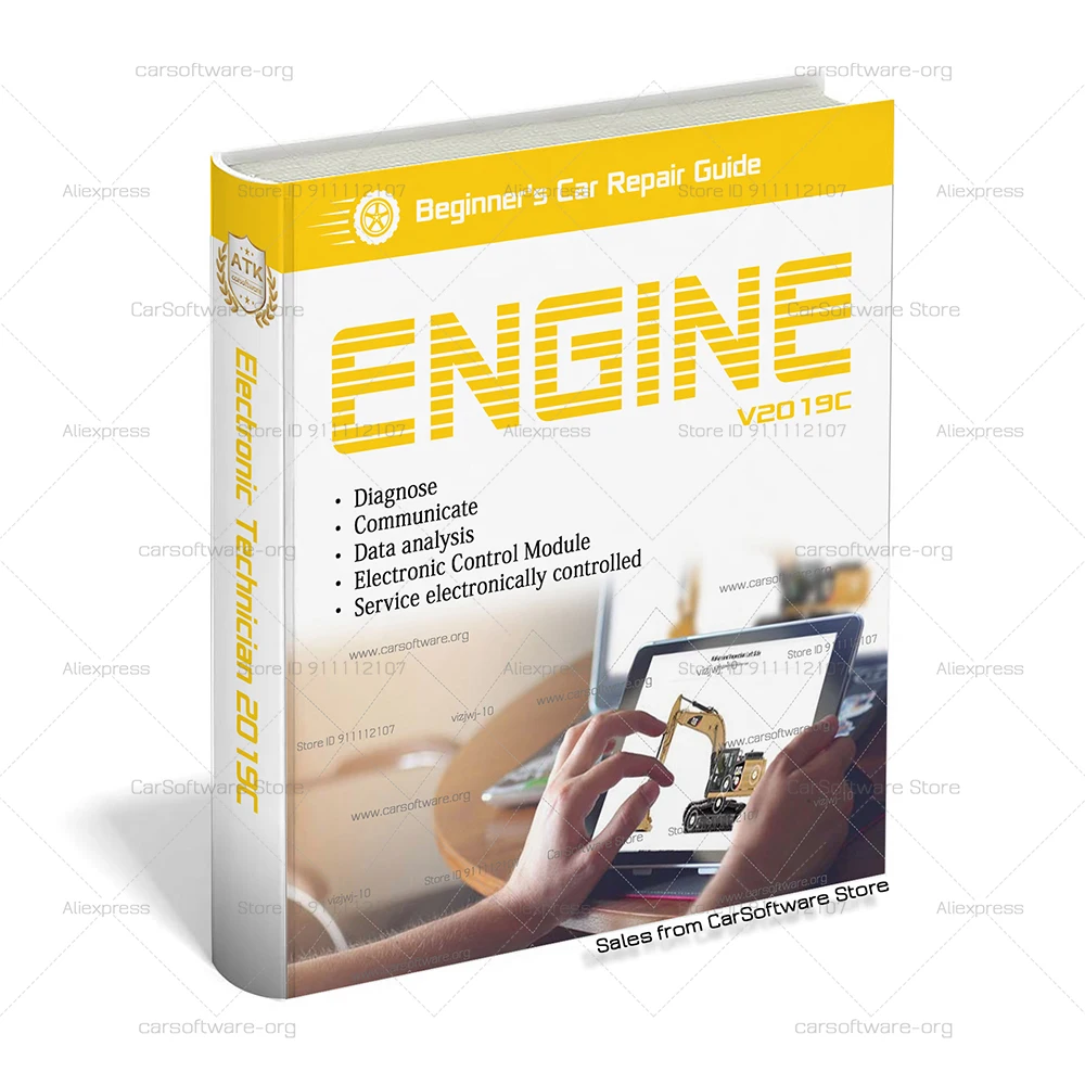 Software de diagnóstico Cat Electronic Technician 2019C com crack keygen ECM Serviço motores Caterpillar controlados eletronicamente