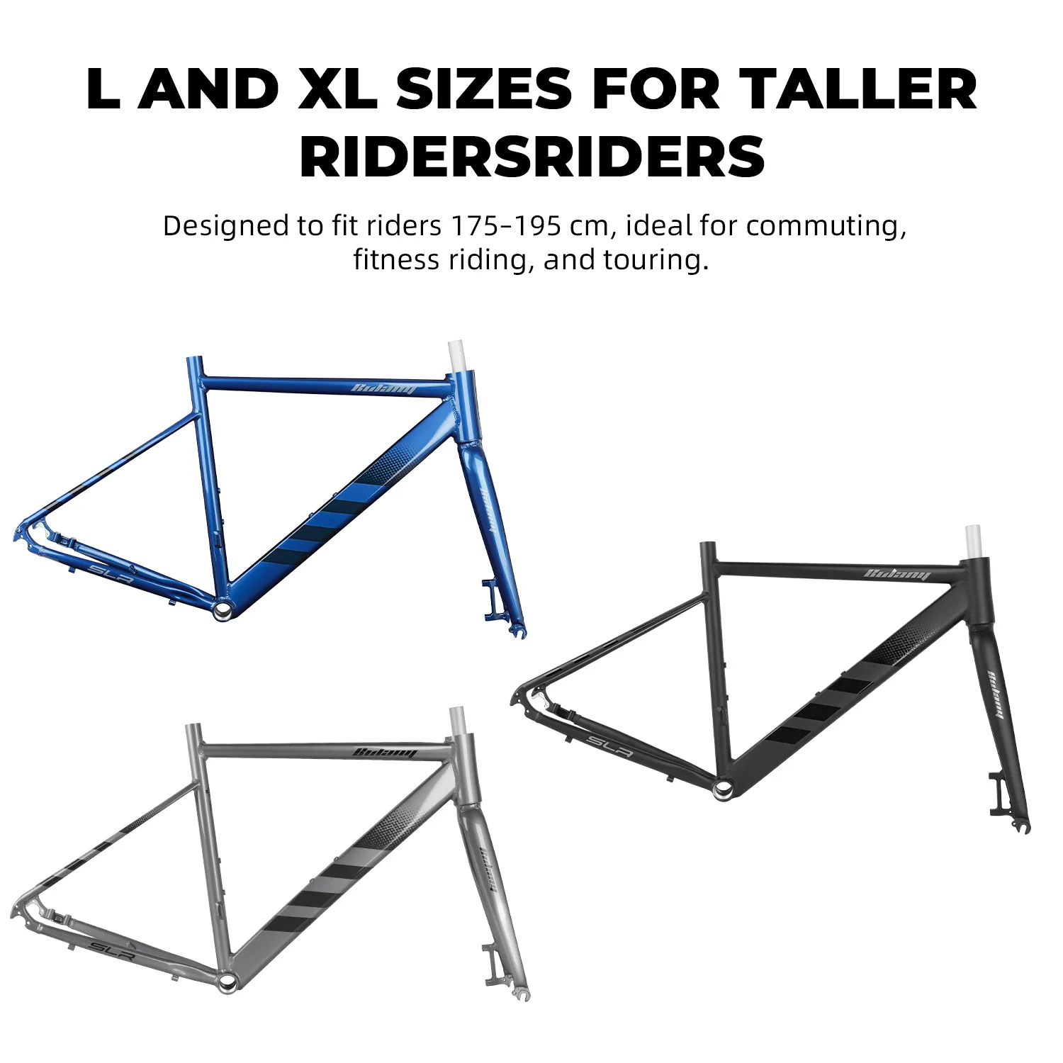 AliExpress BOLANY Full Aluminum Alloy Road Bike Frame Hardtail Frame Internal Routing 700C QR/TA Disc Brake Urltra-Light Frame