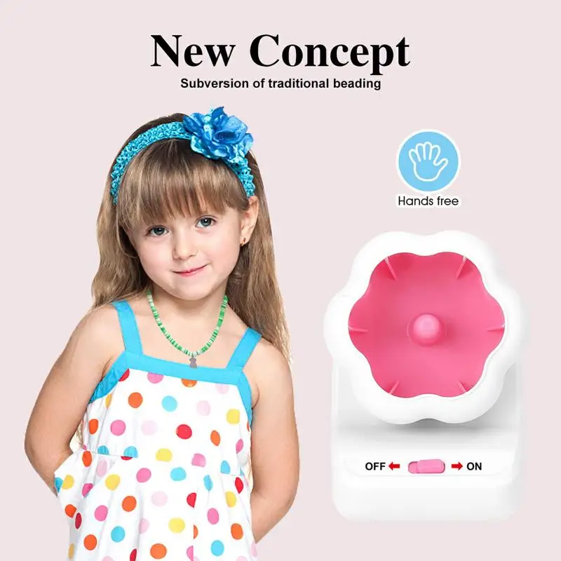 Electric Bead Spinner para Pulseira, Beads Maker, Threading Tool, Clay Beads, Colar Making