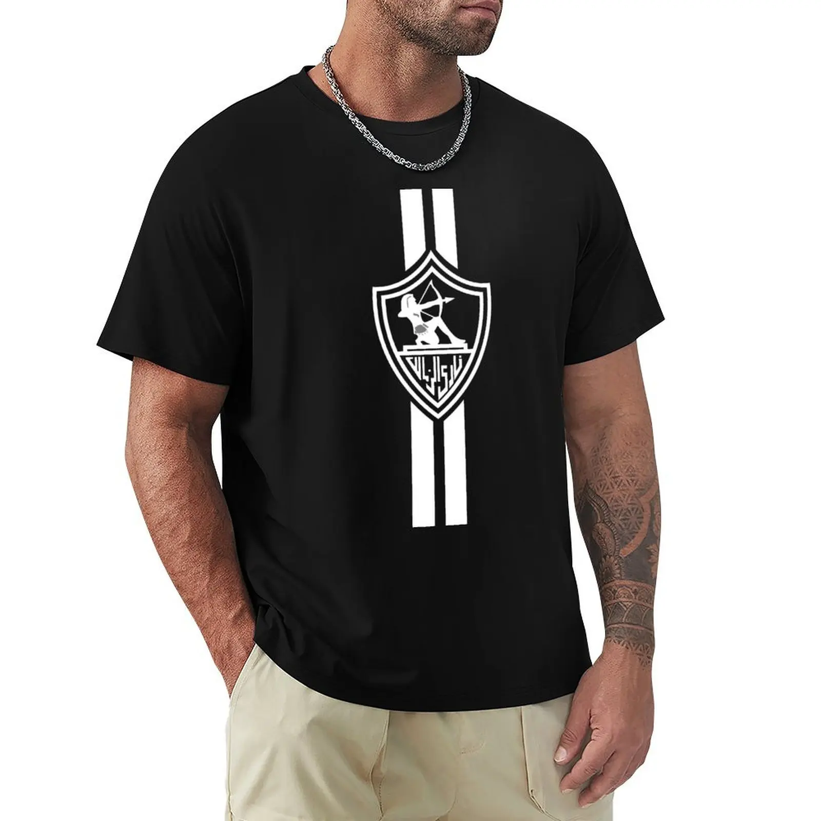 

Zamalek T-Shirt baggy shirts blue lock man clothes mens plain t shirts