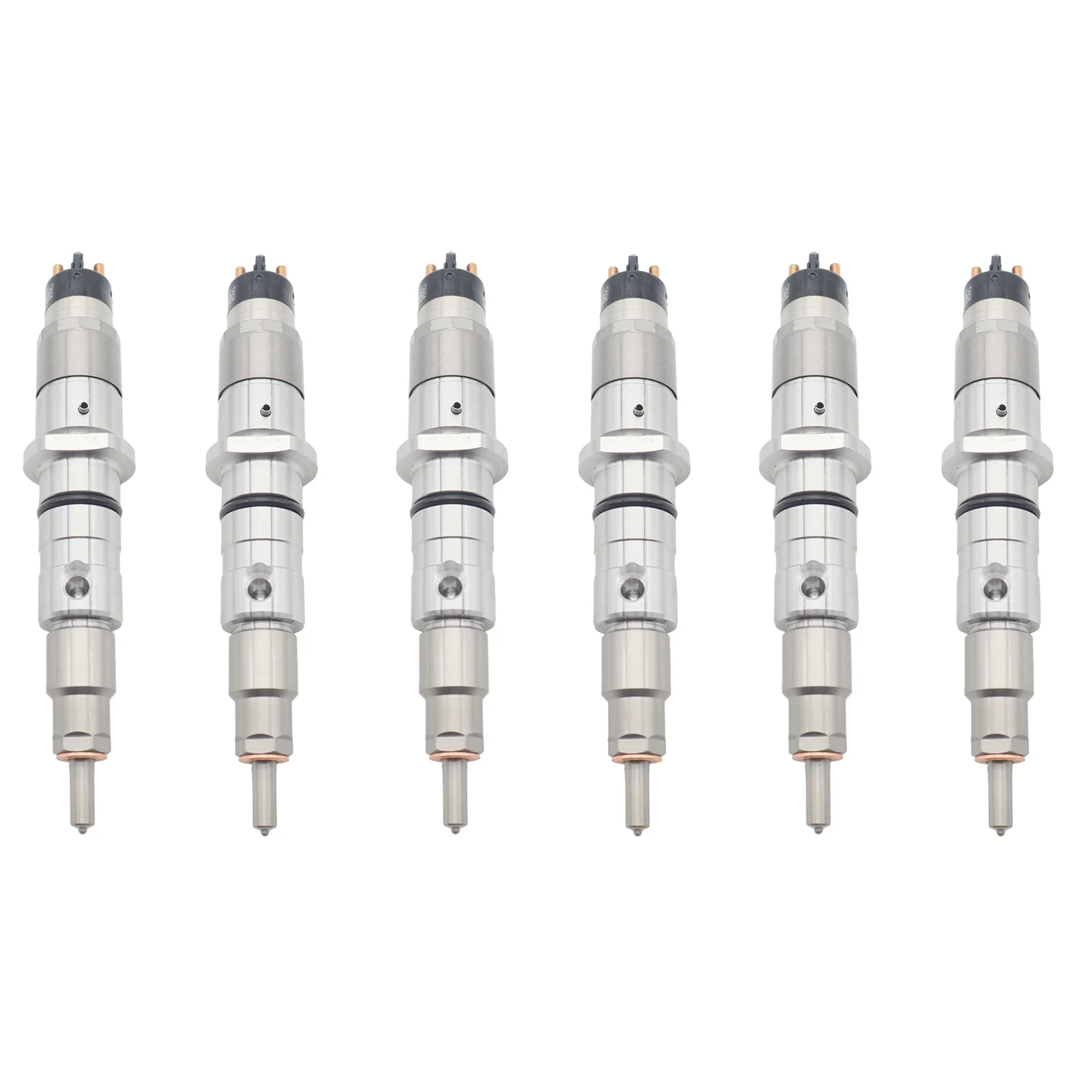 

6PCS Common Rail Injector 0445120059 Compatible for Komatsu BR380JG PC200-8 D39EX-22 D39PX-22 GD555-5 GD655-5 GD675-5 HB205
