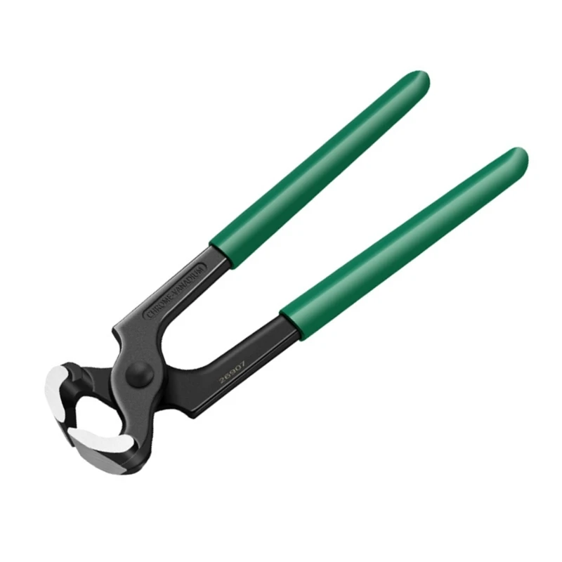 ステープル釘とワイヤーを取り除くための多目的プライヤー 人間工学に基づいたゴム製ハンドル 安定した炭素鋼構造