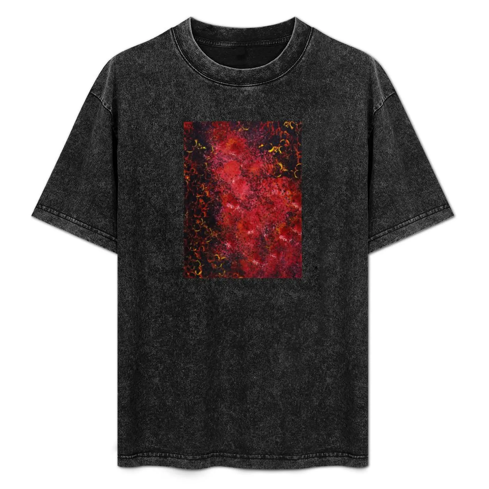 

Heart Fire T-Shirt Functional Casual Short Sleeve Tee