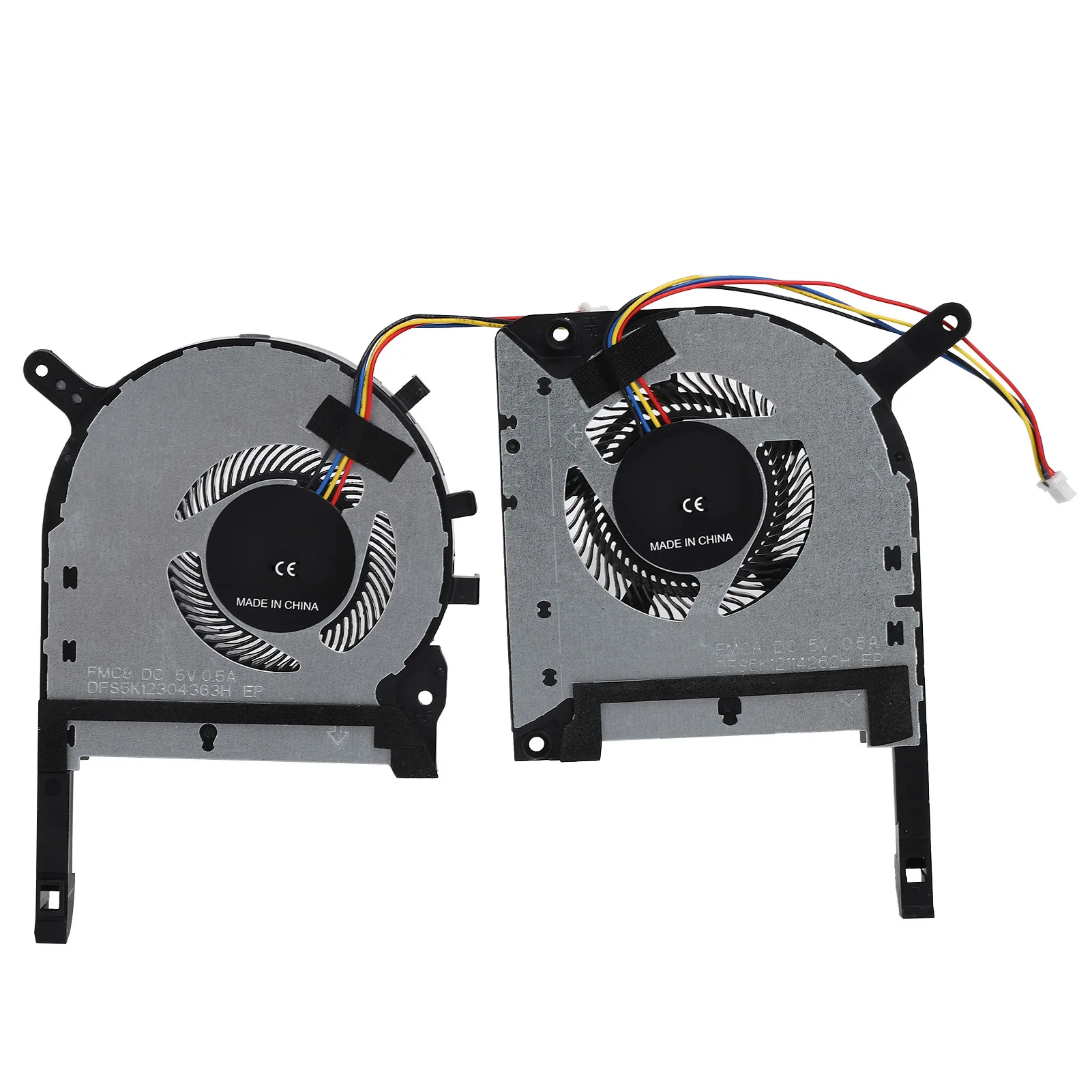 2 szt. Wentylatory chłodzące CPU GPU do laptopa, zamiennik do ASUS TUF FX505ge FX505gm FX505dt FX705 Gaming, rozpraszanie ciepła, naprawa przegrzania — zdjęcie produktu 3