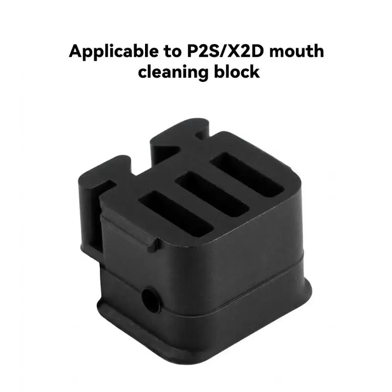Nozzle Wiper For Bambu Lab P2S/X2D Silicone Brush High Quality Hotend Nozzles Cleanning Tool Cleaner Parts