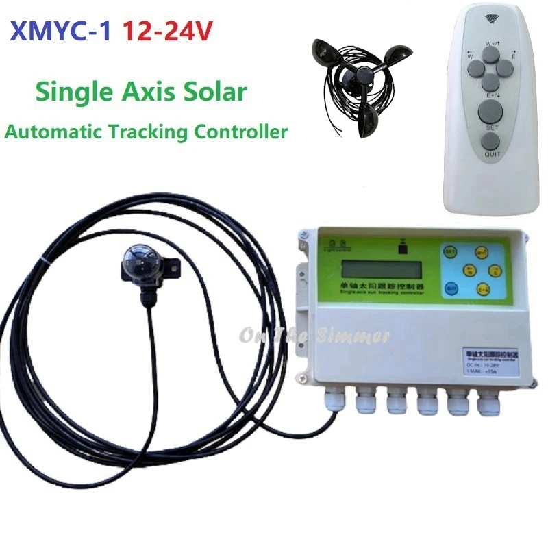 New High Current Single Axis Solar Automatic Tracking Controller Solar Panel Tracking System Solar Slant Sun Tracker Controller