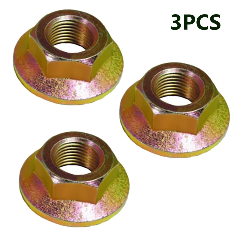 /3 /Pack /Spindle Nut 712-0417 For For Cadet For RZT 50 54 For Zero Turn Mower Replacement Parts Lawn Mower Accessories