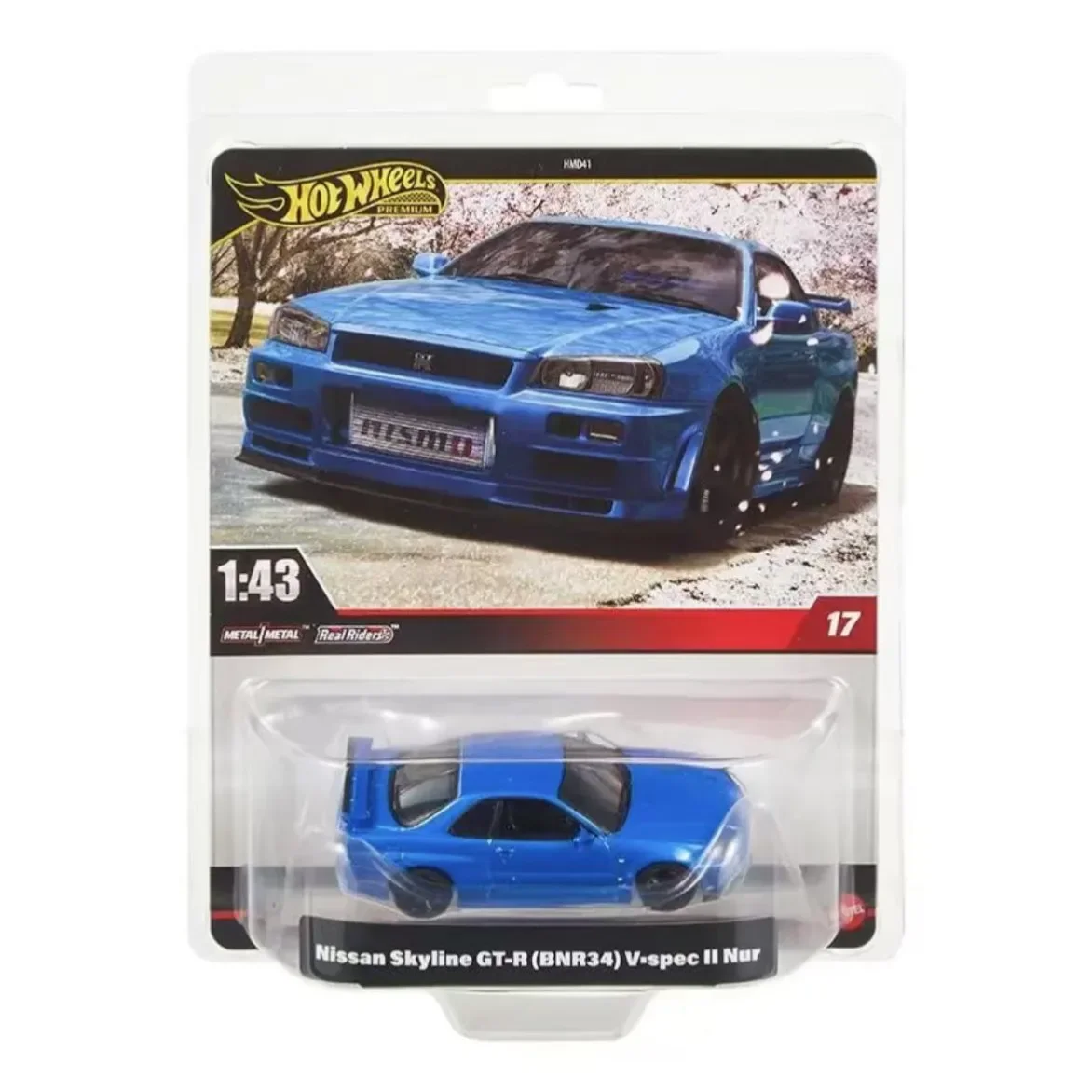 In stock Hot Wheels Premium Car Diecast 1/43 Toys for Boys McLaren F1 Nismo Toyota 4runner Nissan Skyline GTR V-spec Nur Gift