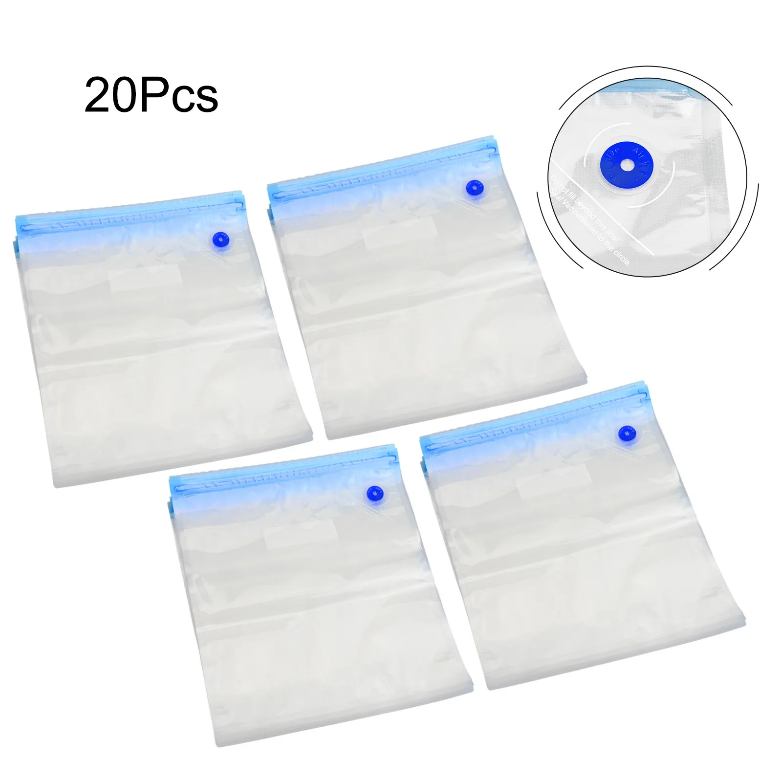 Moisture Proof Vacuum Bags for Storing For 3D Printer Filaments Pack of 20 to Enhance Your Printing Experience