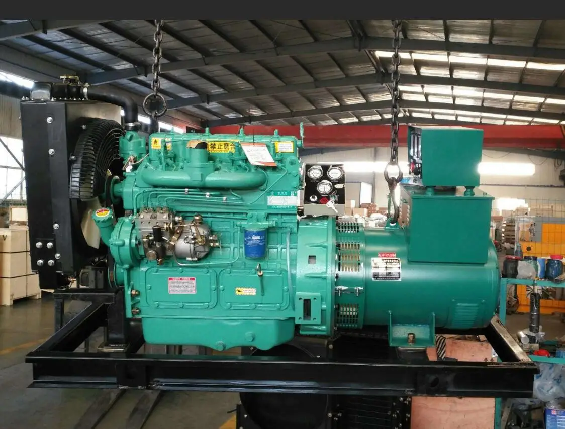 weichai 50kva 40kw diesel generator 50Hz 3 phase with ZH4100ZD diesel engine and brush alternator generators diesel 40kw power
