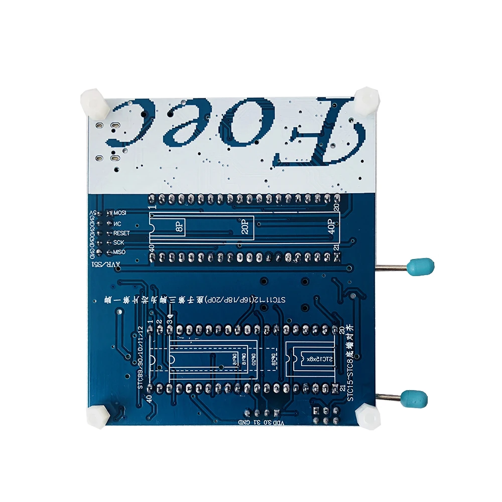 51 microcontroller programmer STC writer AT89C52/C20/24/93 chip downloader