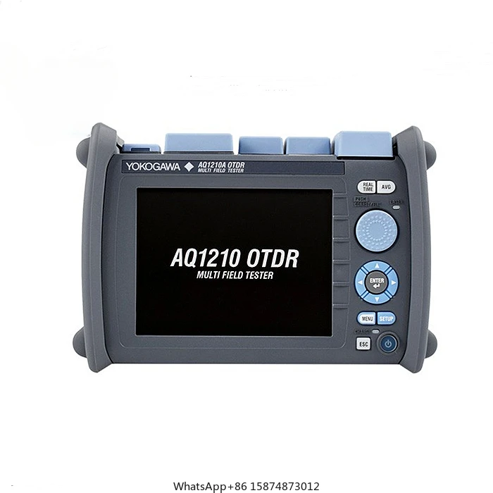 upgraded version of  AQ1000 new SM/MM/PON Yokogawa AQ1210A  OTDR with VFL,OPM,OLS for FTTH networking OTDR