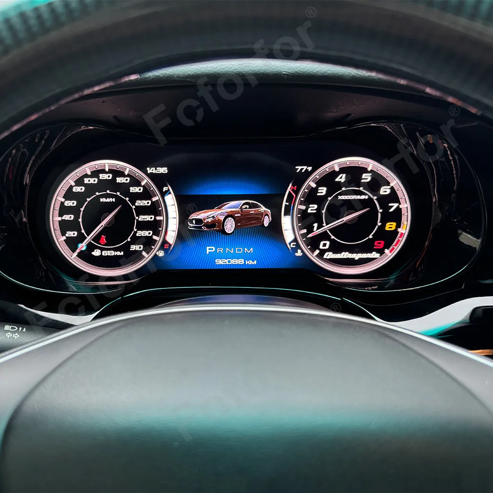 

Новинка 2024 года: ЖК-панель приборной панели для Maserati Quattroporte 2013-2021, виртуальная приборная панель, цифровой спидометр, обновление приборной панели