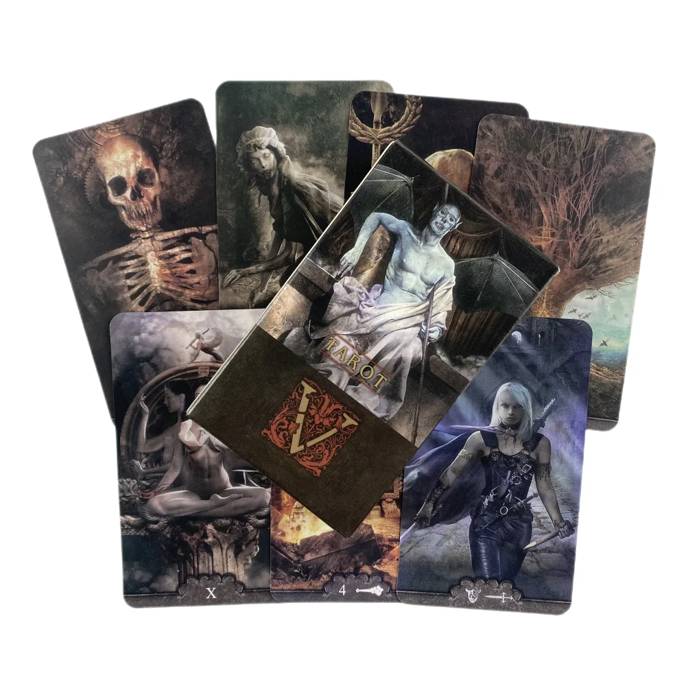 Zombie Tarot V Cards A 78 Deck Oracle English Visions Divination Edition Borad Playing Games