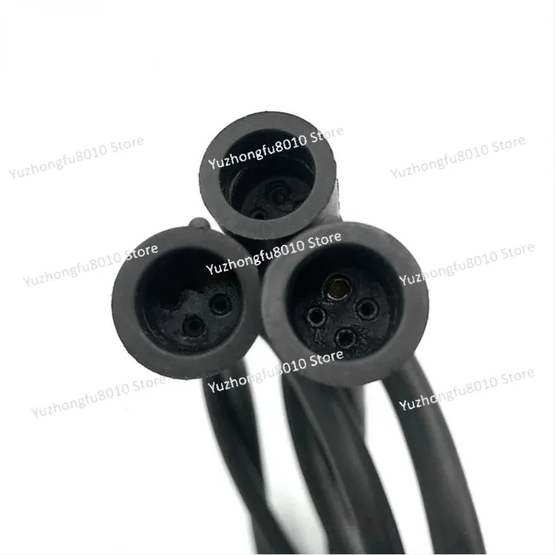 Underwater Sealing Plug  Deepwater Connector 4-core Socket Waterproof Connector