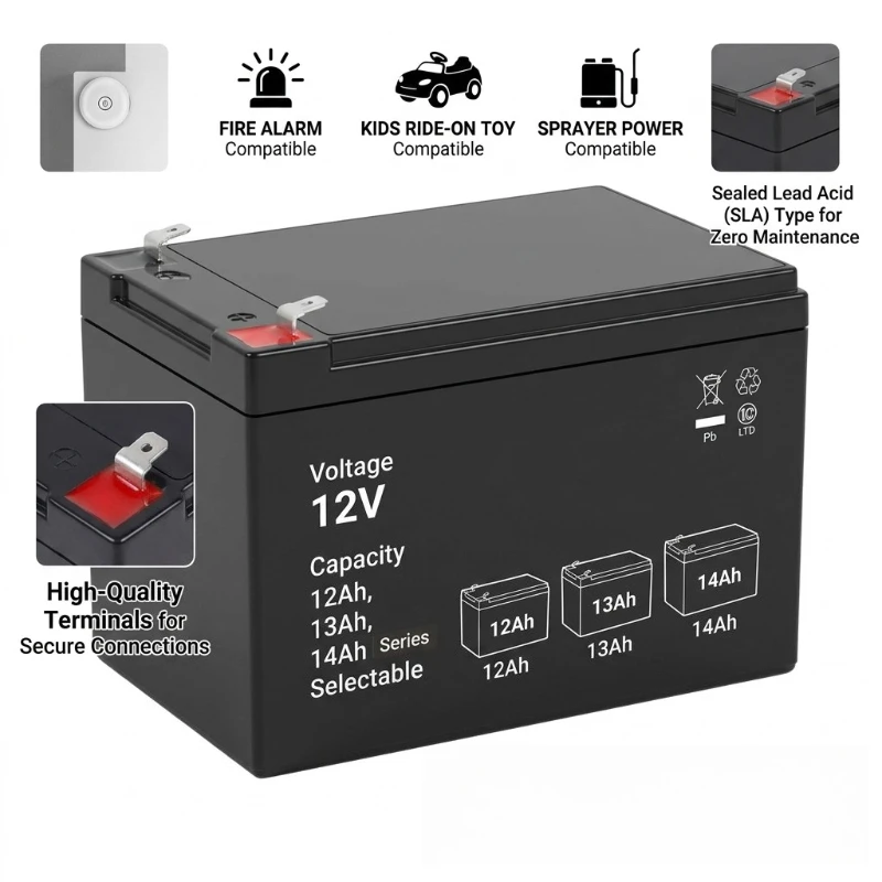 12AH-14AH Fire Lighting Rolling Gate12V Electric Stroller Spray Battery Flash Lamp Aerator Lead-acid Storage Stable Battery Pack