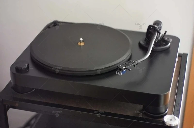 Phonograph Vinyl Record Player with Motor Drive