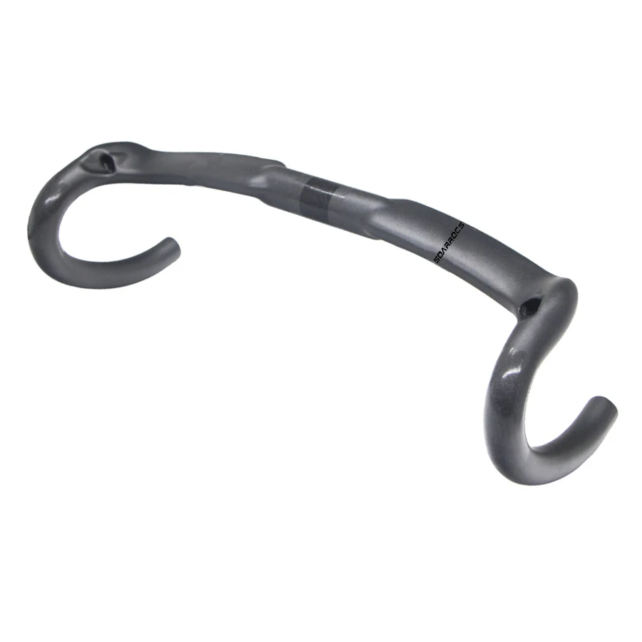 

YTYINSoarRocs 31.8mm Clamp Carbon Bent Handlebar Full Carbon Fiber T800 Carbon Aero Handlebar 400/420/440mmfor 700C Road Bicycle